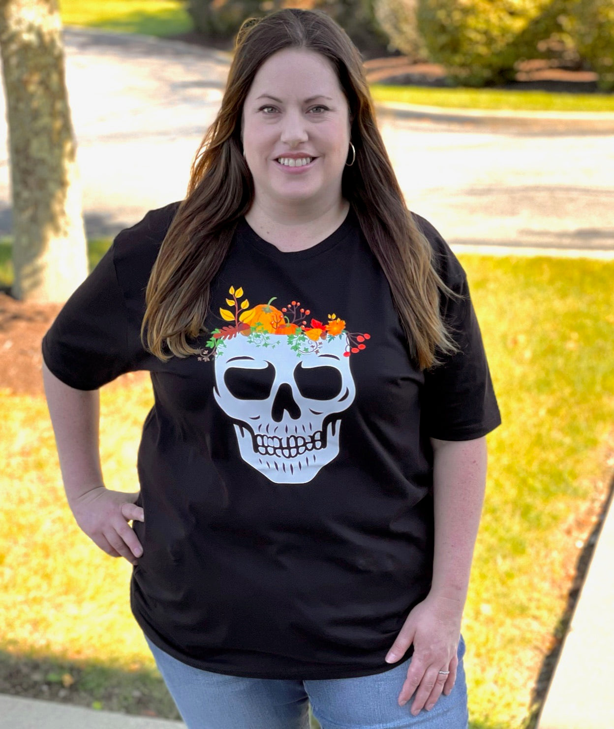 My Fall Skull Graphic Tee