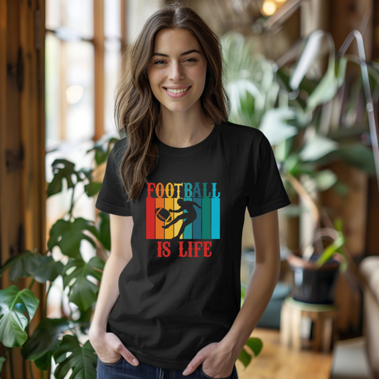 Football is Life Tee- Adult