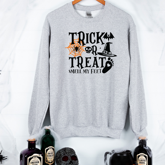 Trick or Treat Smell My Feet Crew- Adult