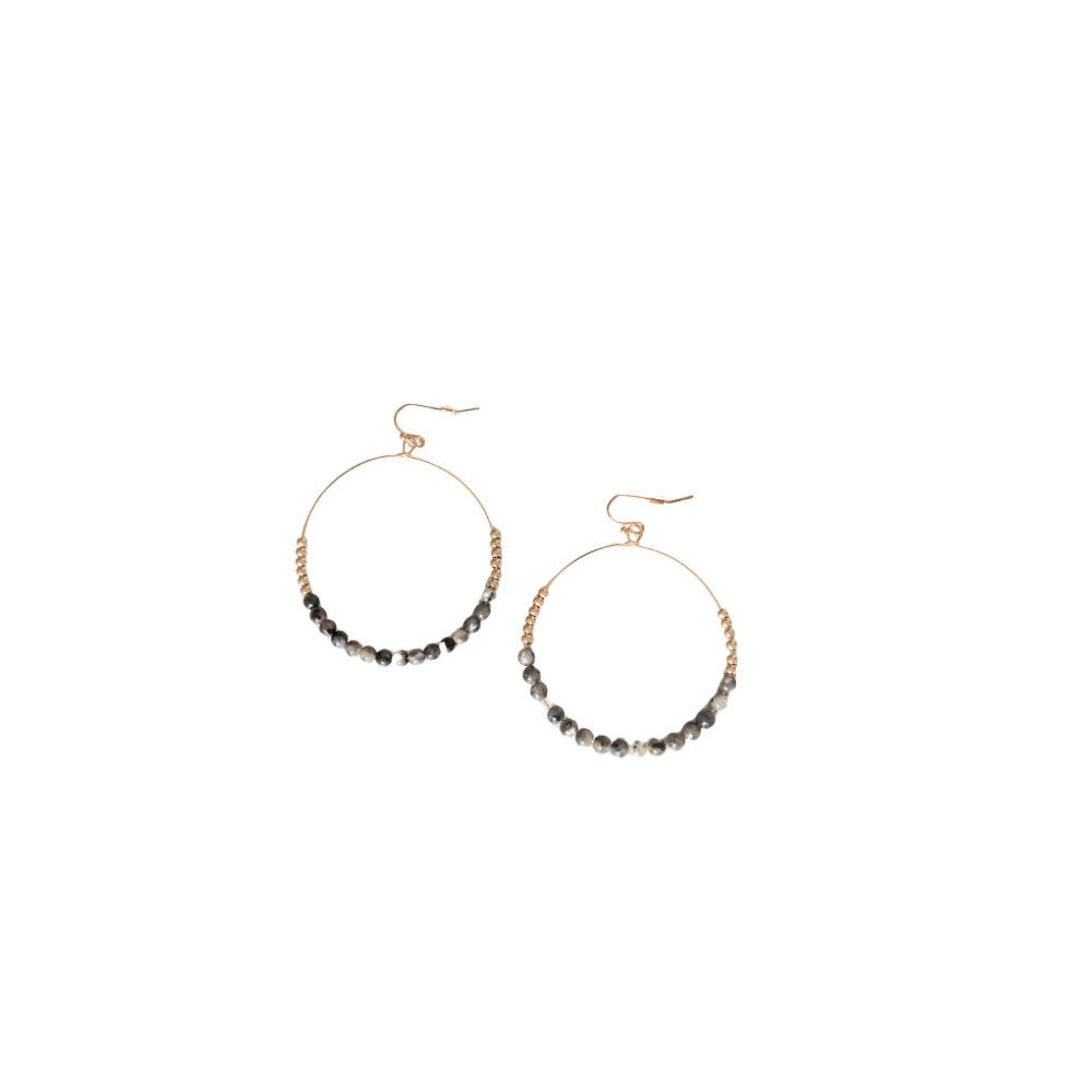 Better Days Earrings in Gray