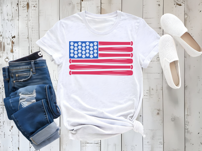 Baseball Flag Graphic Tee