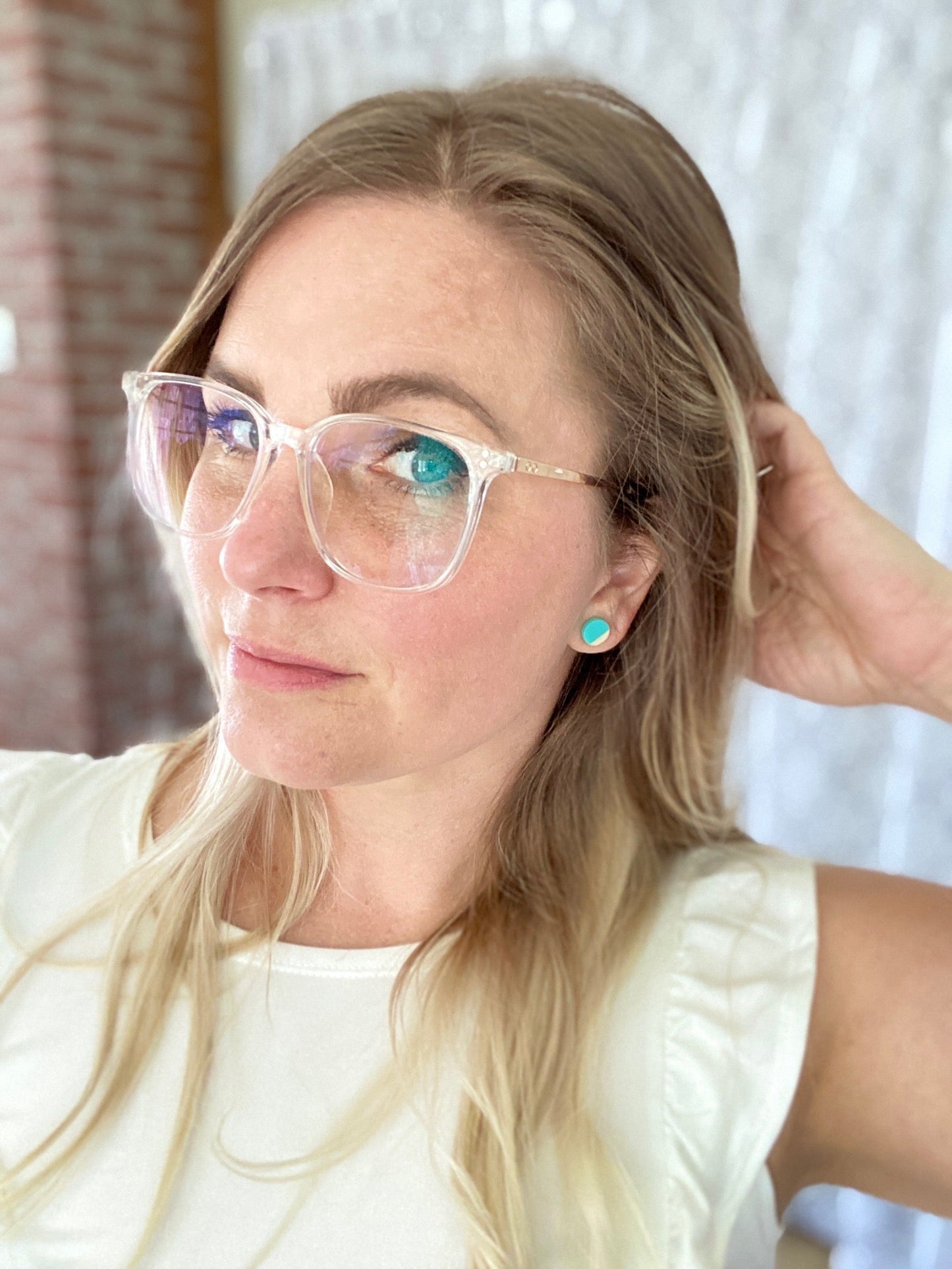 Let The Good Times Roll Earrings in Mint