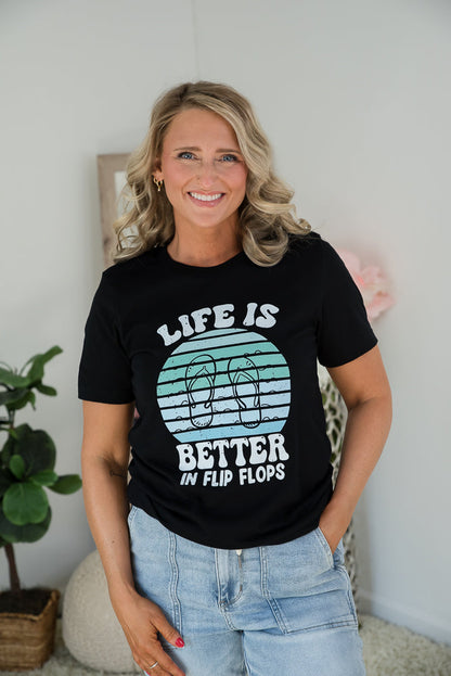 Better In Flip Flops Tee