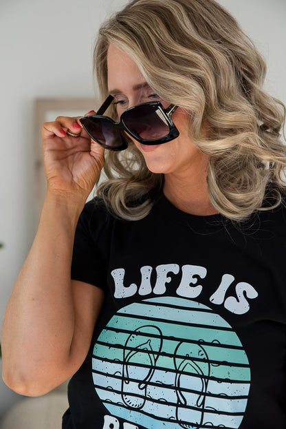 The Megan Sunglasses in Black