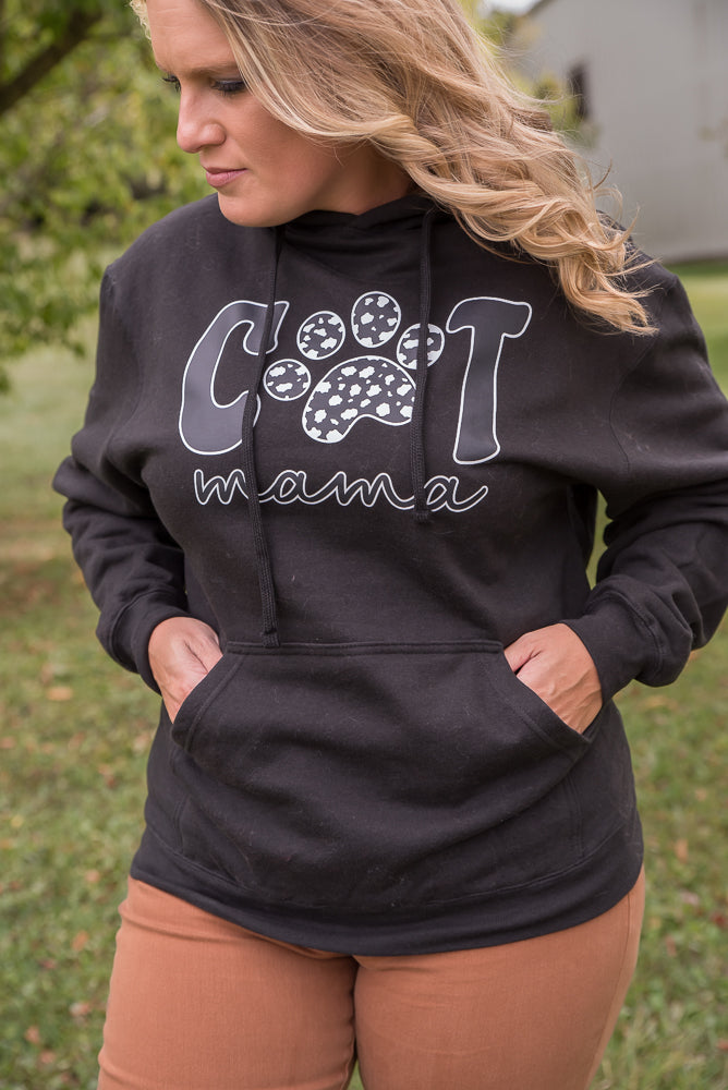 Cat Mama Graphic Hoodie