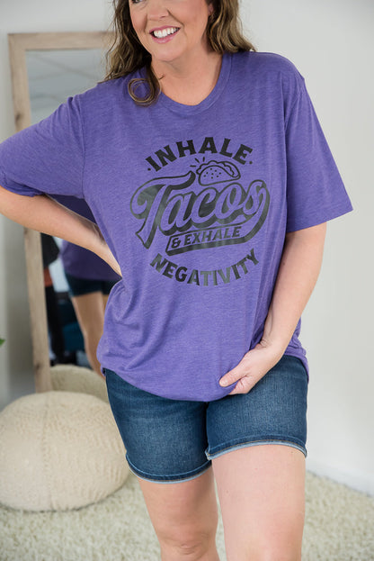 Inhale Tacos Tee