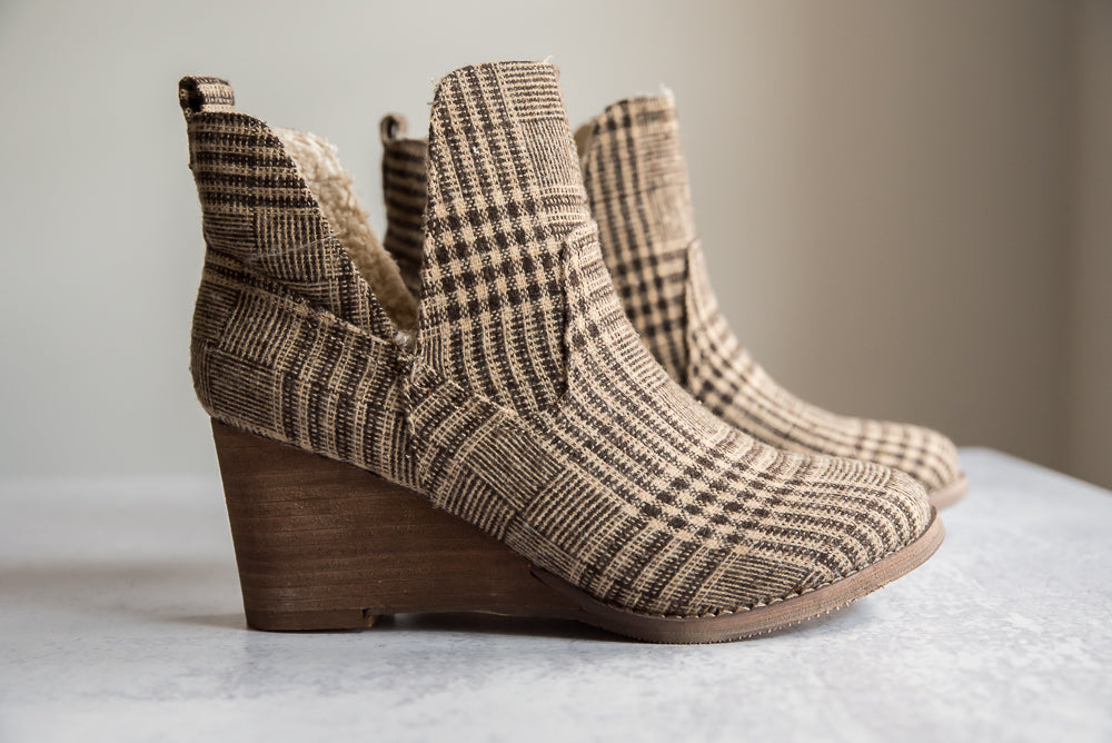 Ember Wedge Booties