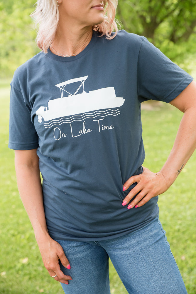 On Lake Time Graphic Tee