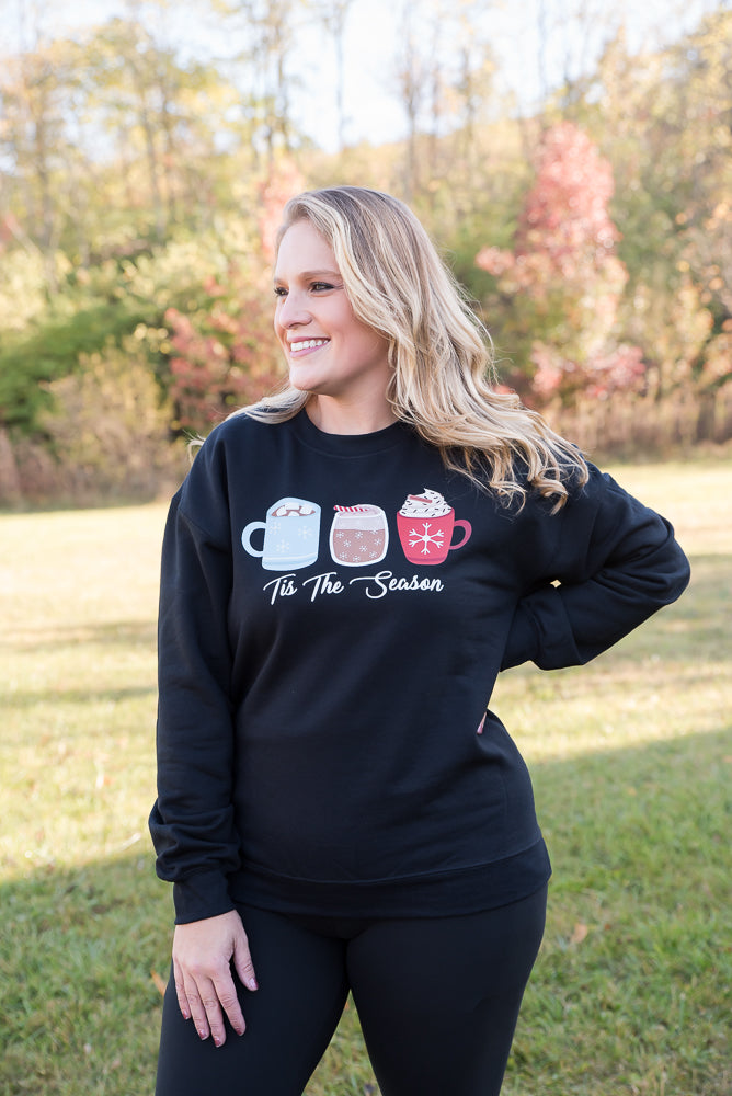 'Tis the Season Graphic Crewneck Sweatshirt