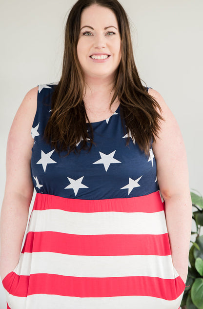 Stars and Stripes Dress