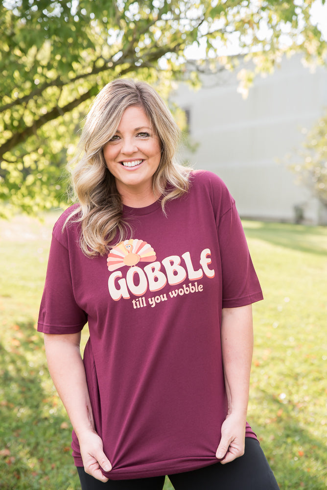 Gobble Till You Wobble Graphic Tee