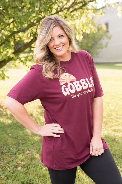 Gobble Till You Wobble Graphic Tee