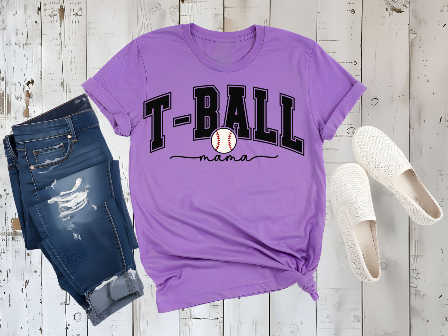 T-Ball Mama Graphic Tee