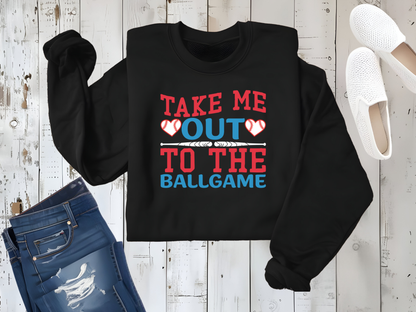 Take Me Out To The Ball Game Crewneck