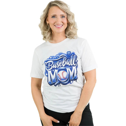 Baseball Mom Graffiti Tee