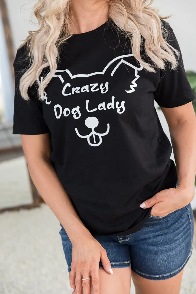 Crazy Dog Lady Graphic Tee