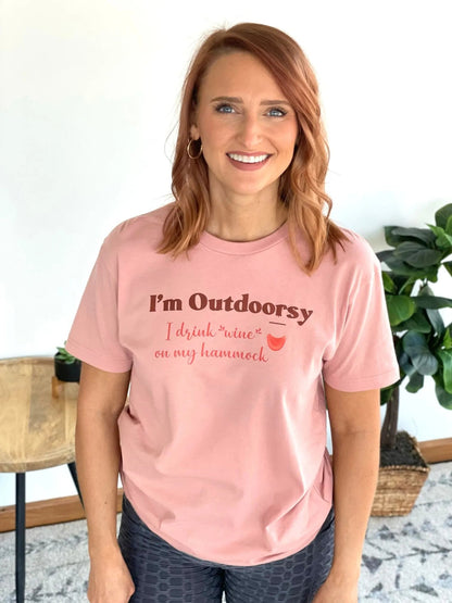 I'm Outdoorsy Graphic Tee