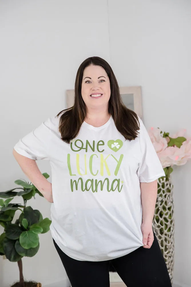 One Lucky Mama Tee