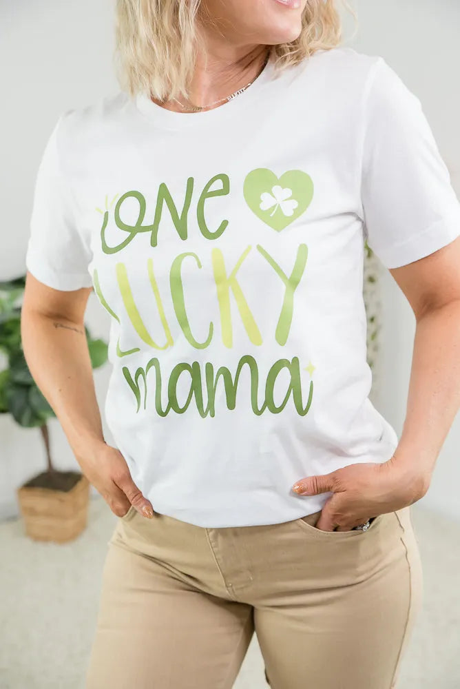 One Lucky Mama Tee