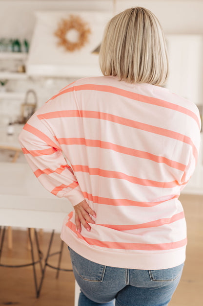 Here for the Stripes Long Sleeve Top