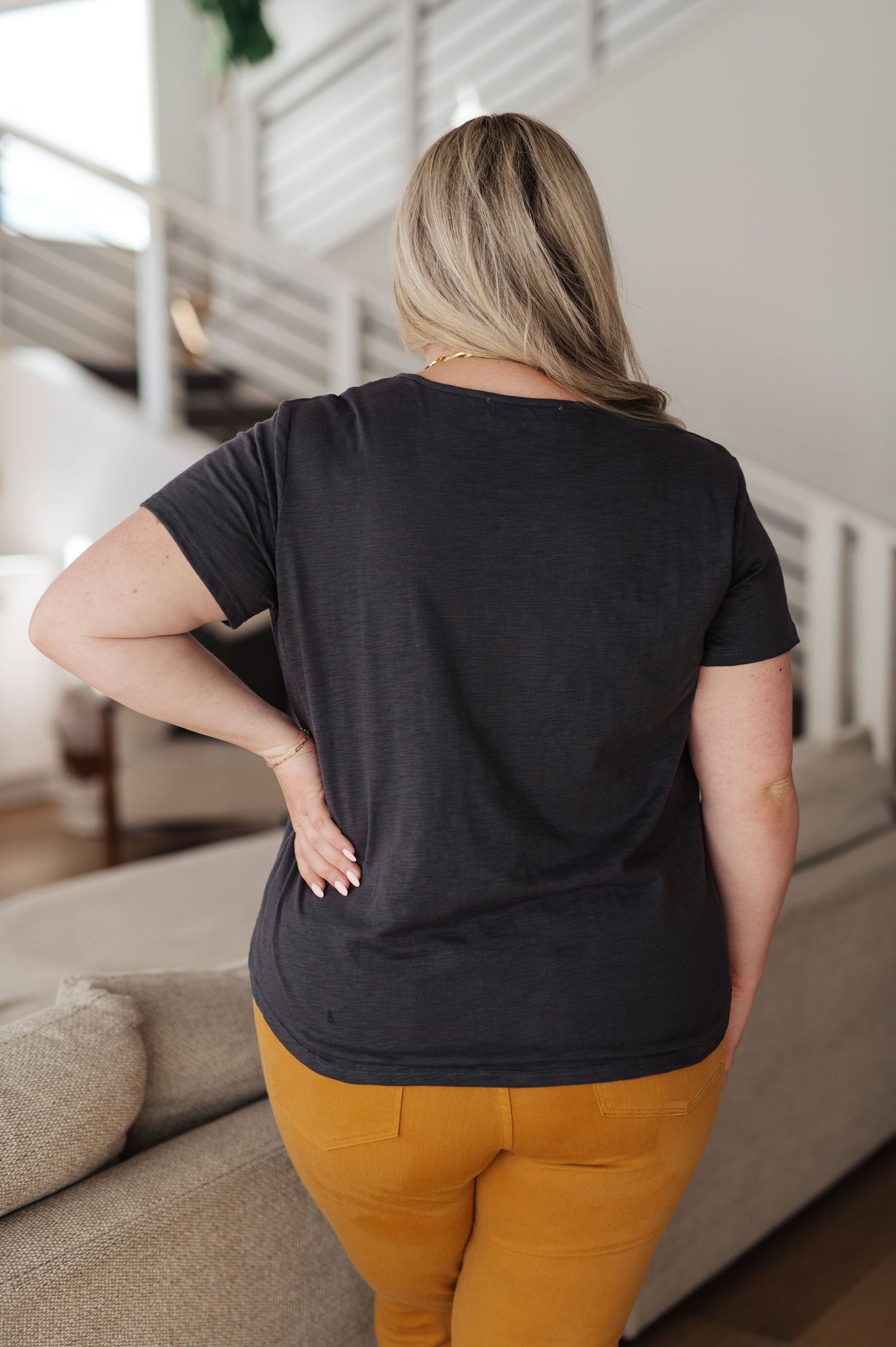 In the Detail Crocheted Accent Top