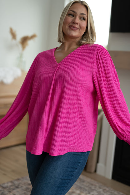 Very Refined V-Neck Blouse